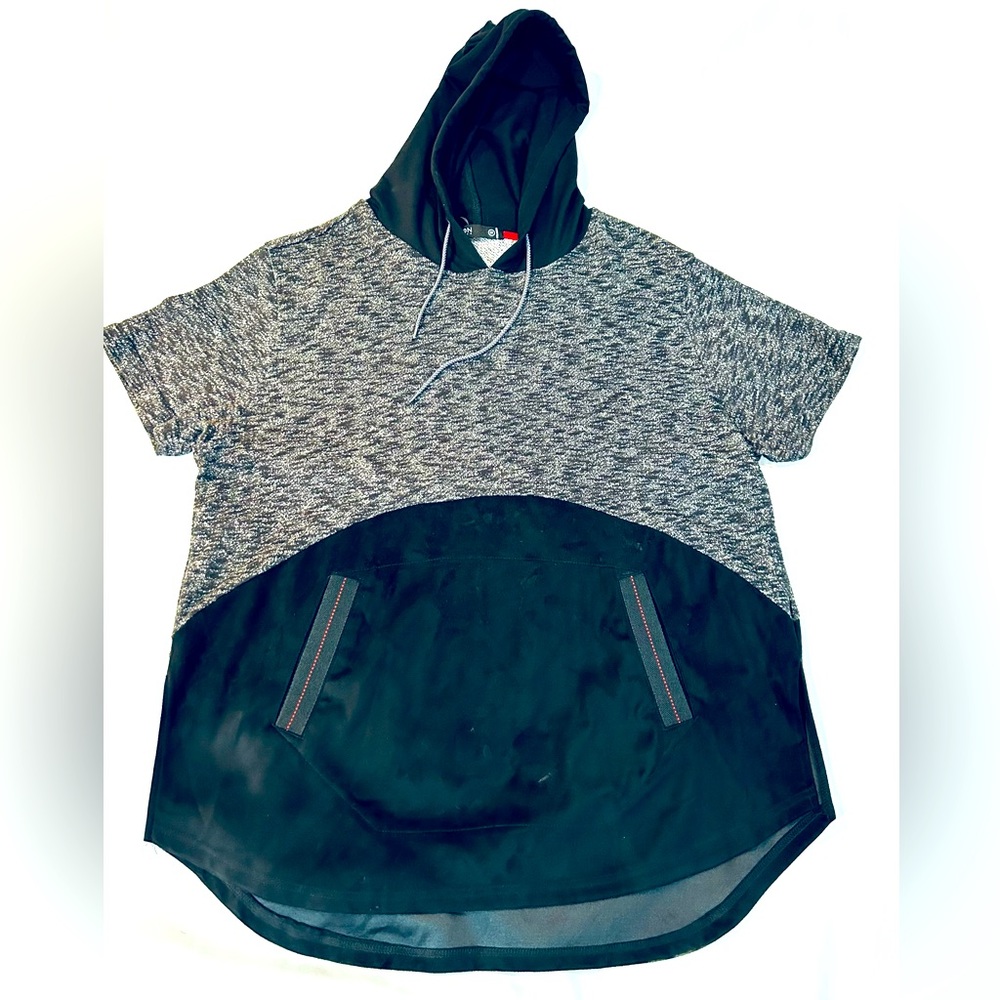 HUDSON OUTERWEAR Short Sleeve Pullover Hoodie - XXXL